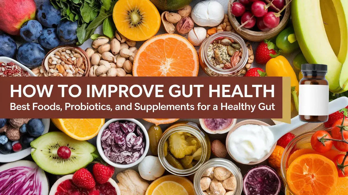 How to Improve Gut Health - Best Foods, Probiotics and Supplements for a Healthy Gut - Mapmygenome