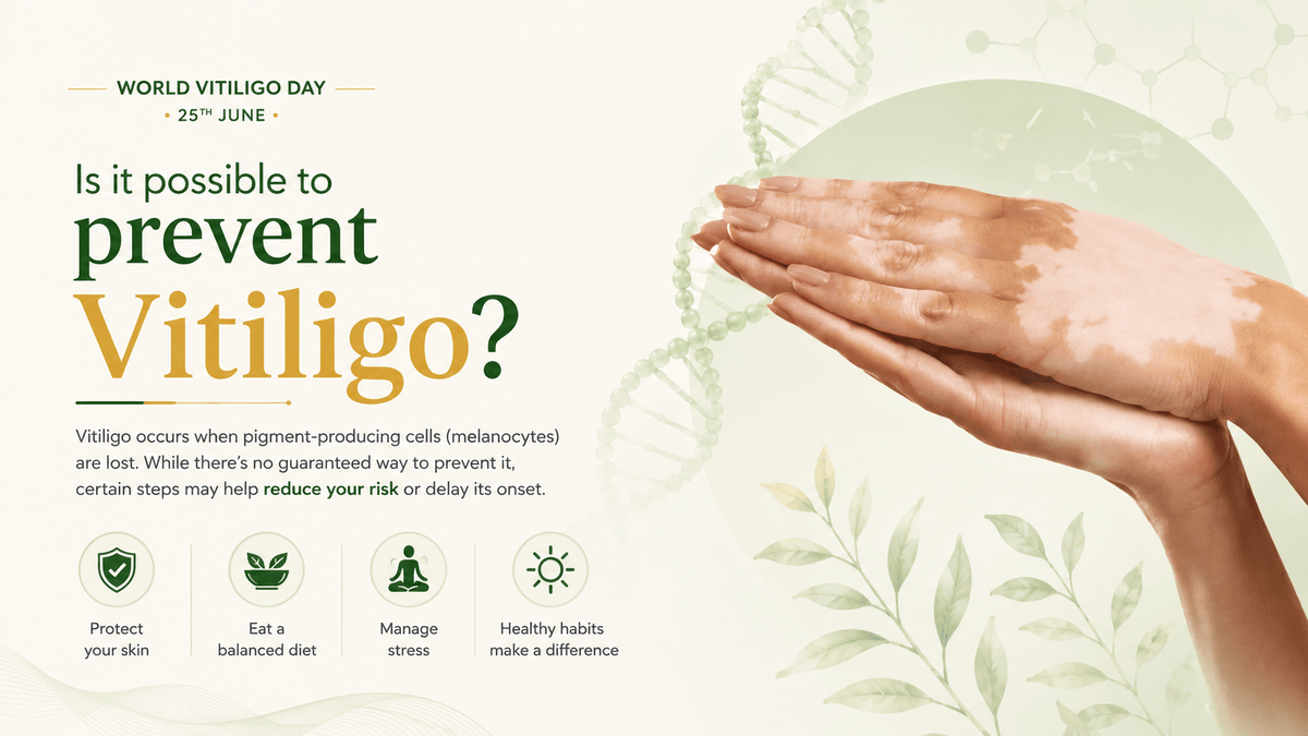 How Vitiligo is Inherited and Influenced by Lifestyle Factors - Mapmygenome
