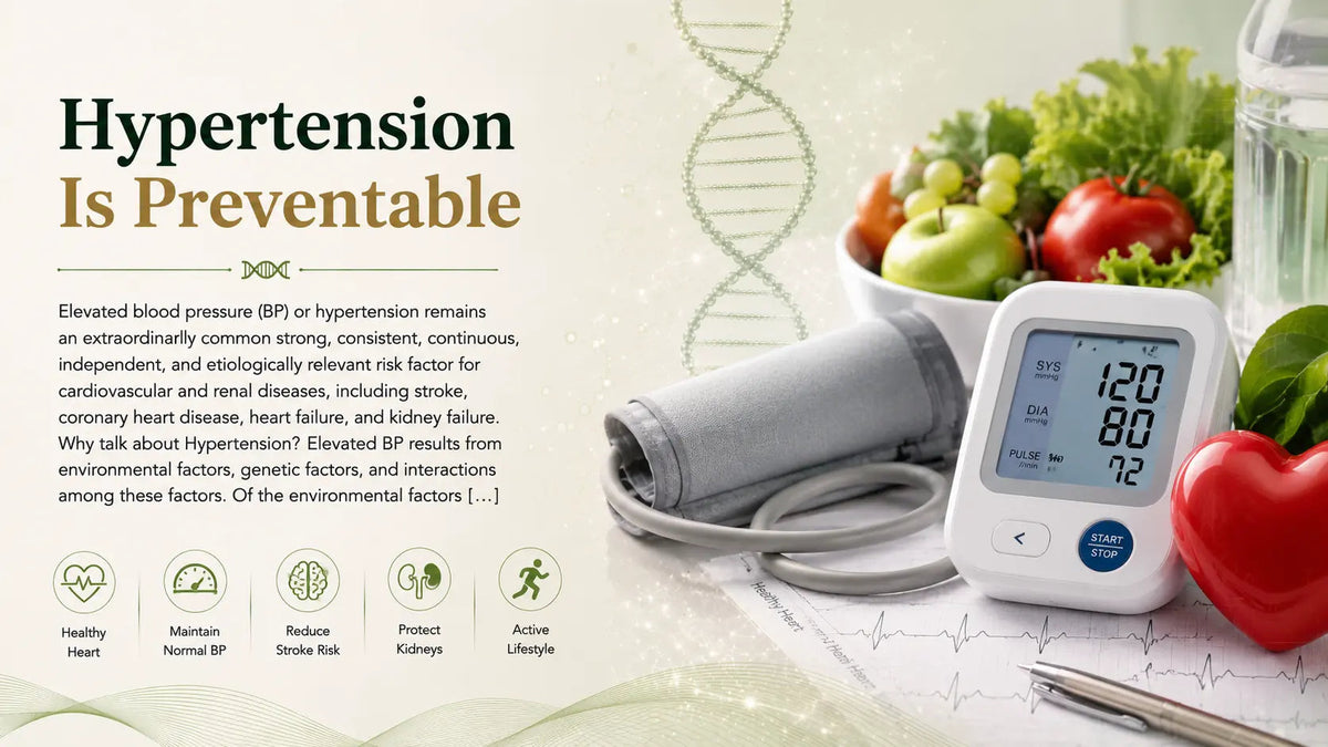 Hypertension Is Preventable - Mapmygenome
