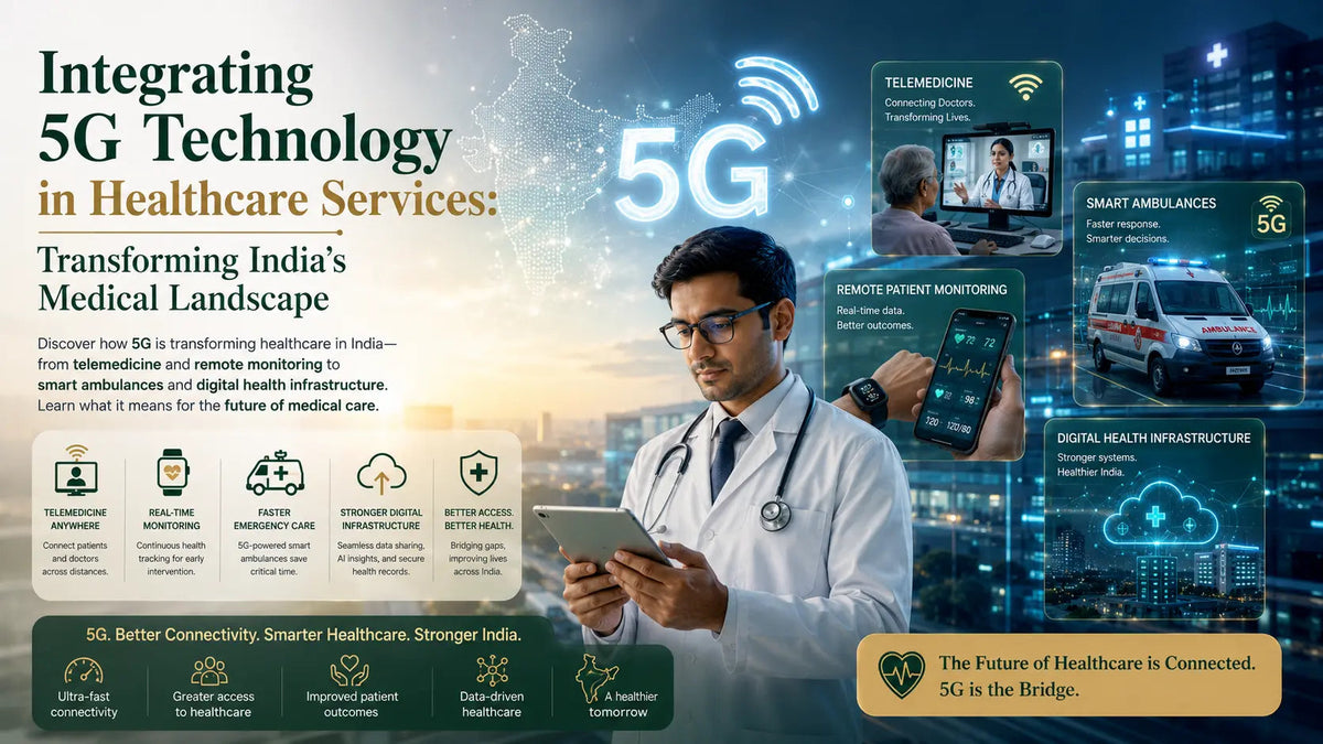 Integrating 5G Technology in Healthcare Services: Transforming India's Medical Landscape - Mapmygenome
