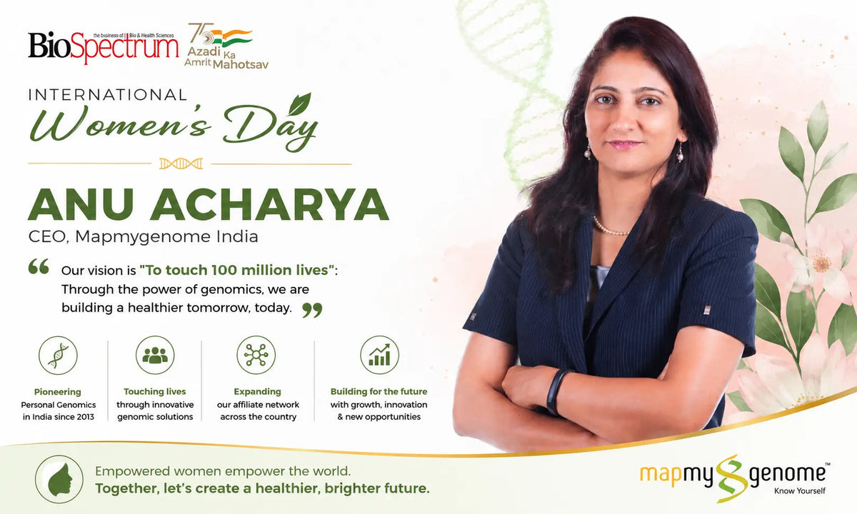International Women's Day- Anu Acharya - Mapmygenome