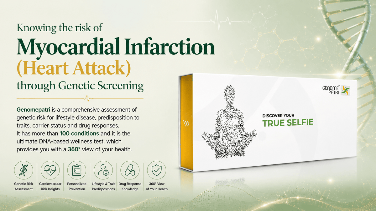Knowing the risk of Myocardial Infarction (Heart Attack) through Genetic Screening - Mapmygenome