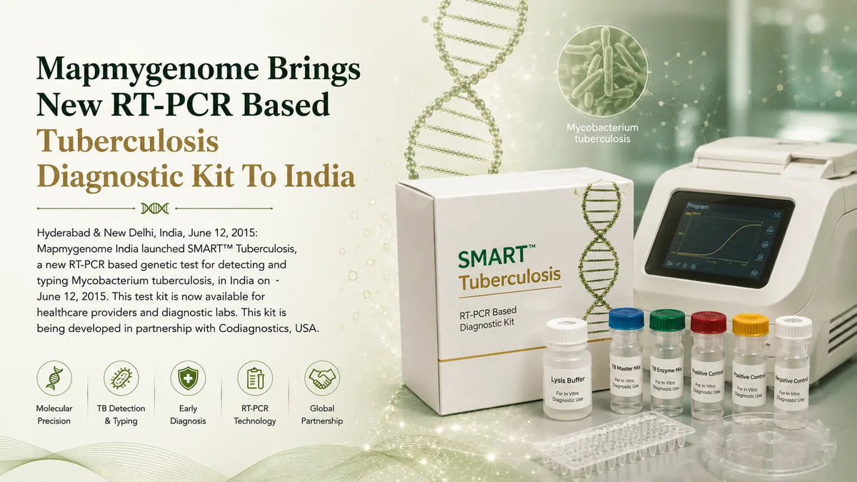 Mapmygenome Brings New RT-PCR Based Tuberculosis Diagnostic Kit To India - Mapmygenome