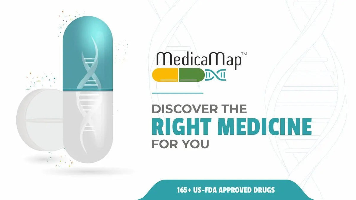 MapmyGenome launches its affordable Pharmacogenomics solution MedicaMap, covering more than 165 drugs. - Mapmygenome
