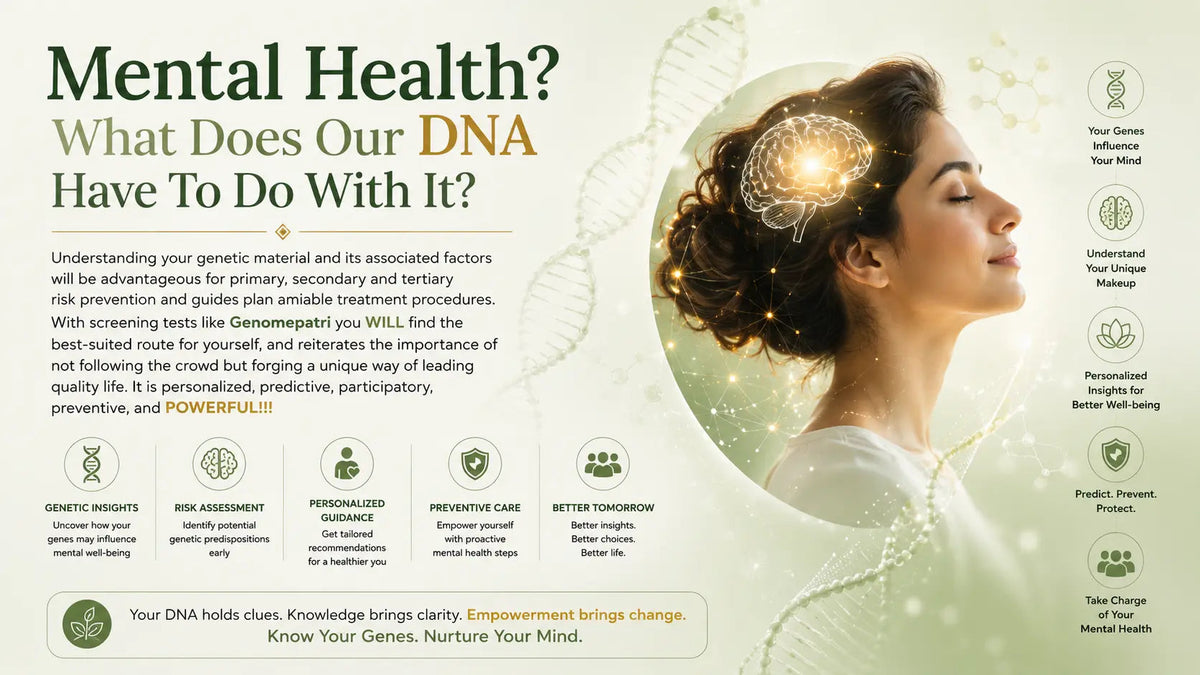 Mental Health? What Does Our DNA Have To Do With It? - Mapmygenome