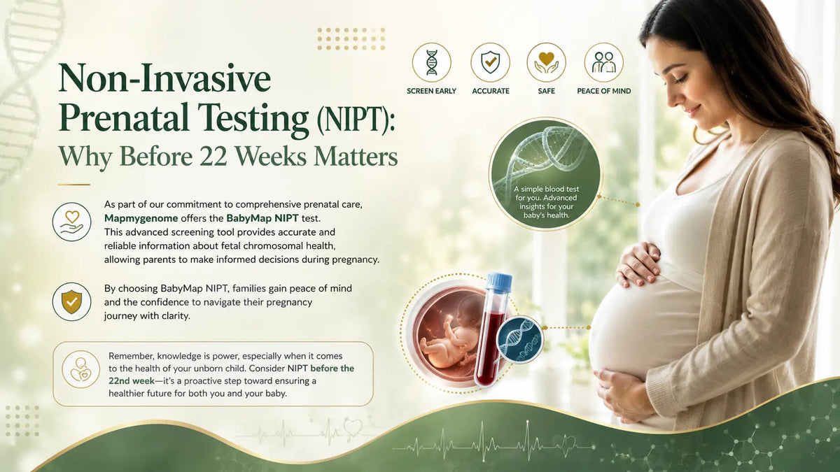 Non-Invasive Prenatal Testing (NIPT): Why Before 22 Weeks Matters - Mapmygenome
