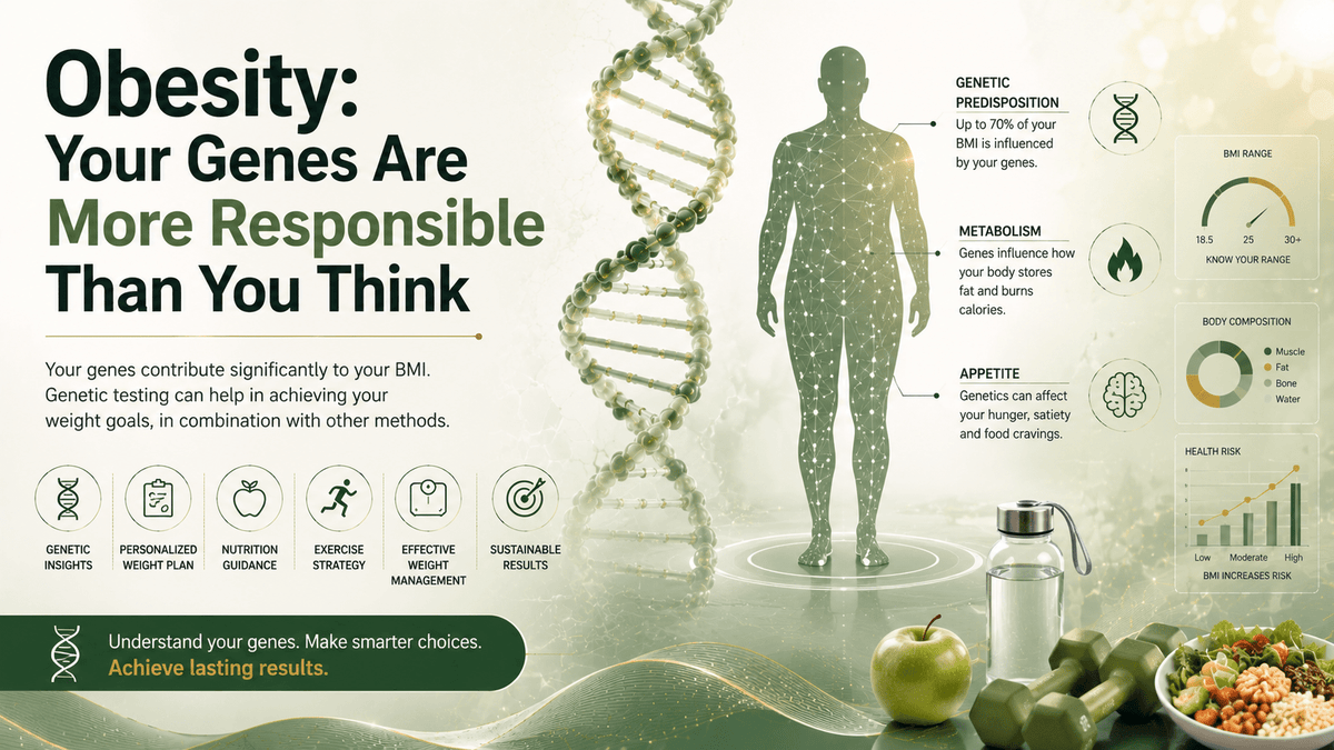 Obesity: Your Genes Are More Responsible Than You Think - Mapmygenome