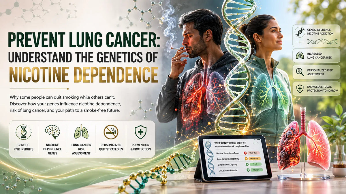 Prevent Lung Cancer: Understand the Genetics of Nicotine Dependence - Mapmygenome