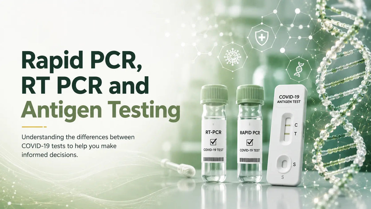 Rapid PCR, RT PCR and Antigen Testing - Mapmygenome