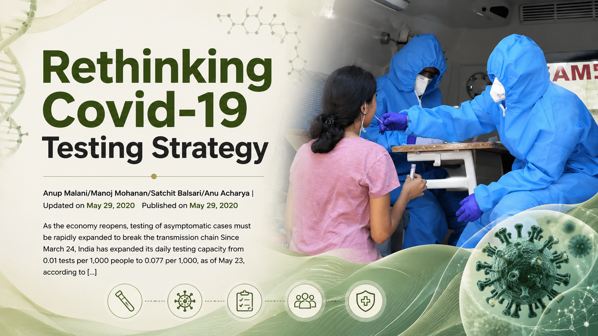 Rethinking Covid-19 Testing Strategy