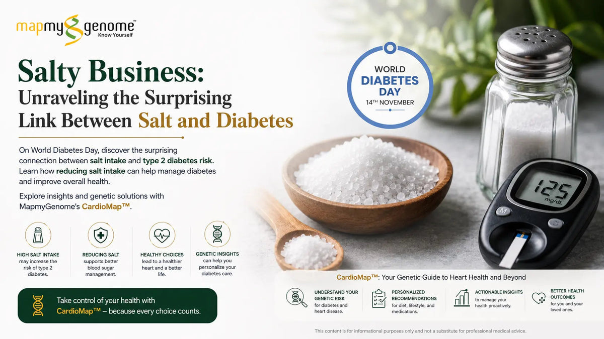 Salty Business: Unraveling the Surprising Link Between Salt and Diabetes - Mapmygenome