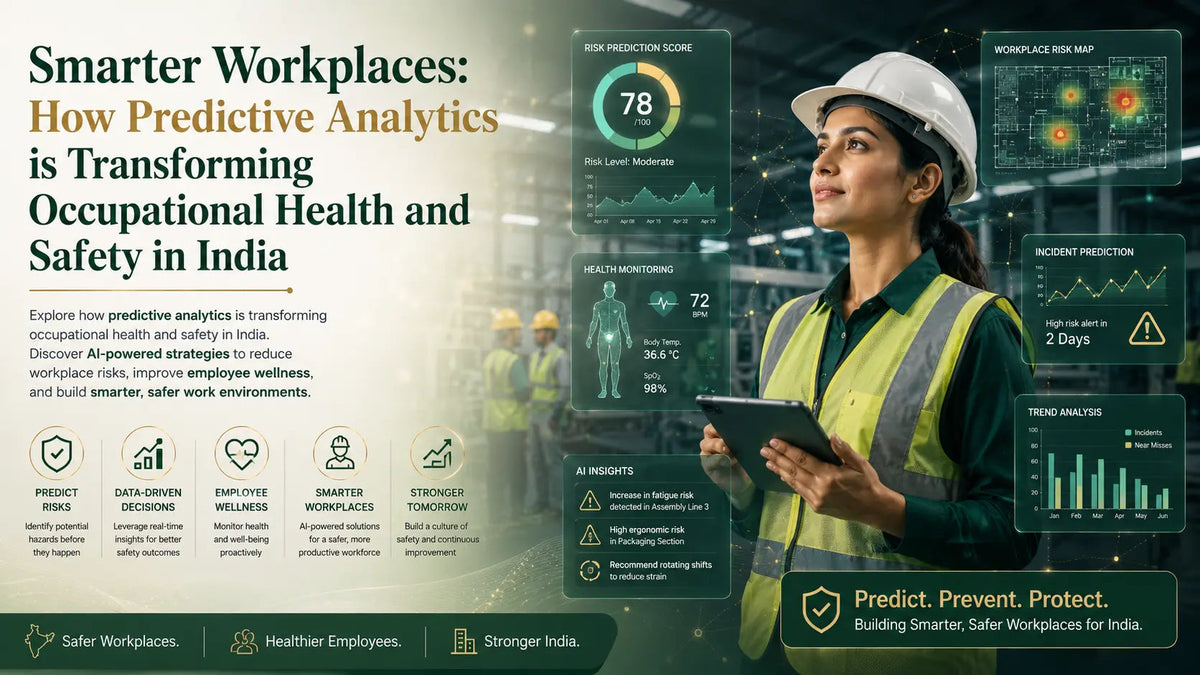 Smarter Workplaces: How Predictive Analytics is Transforming Occupational Health and Safety in India - Mapmygenome