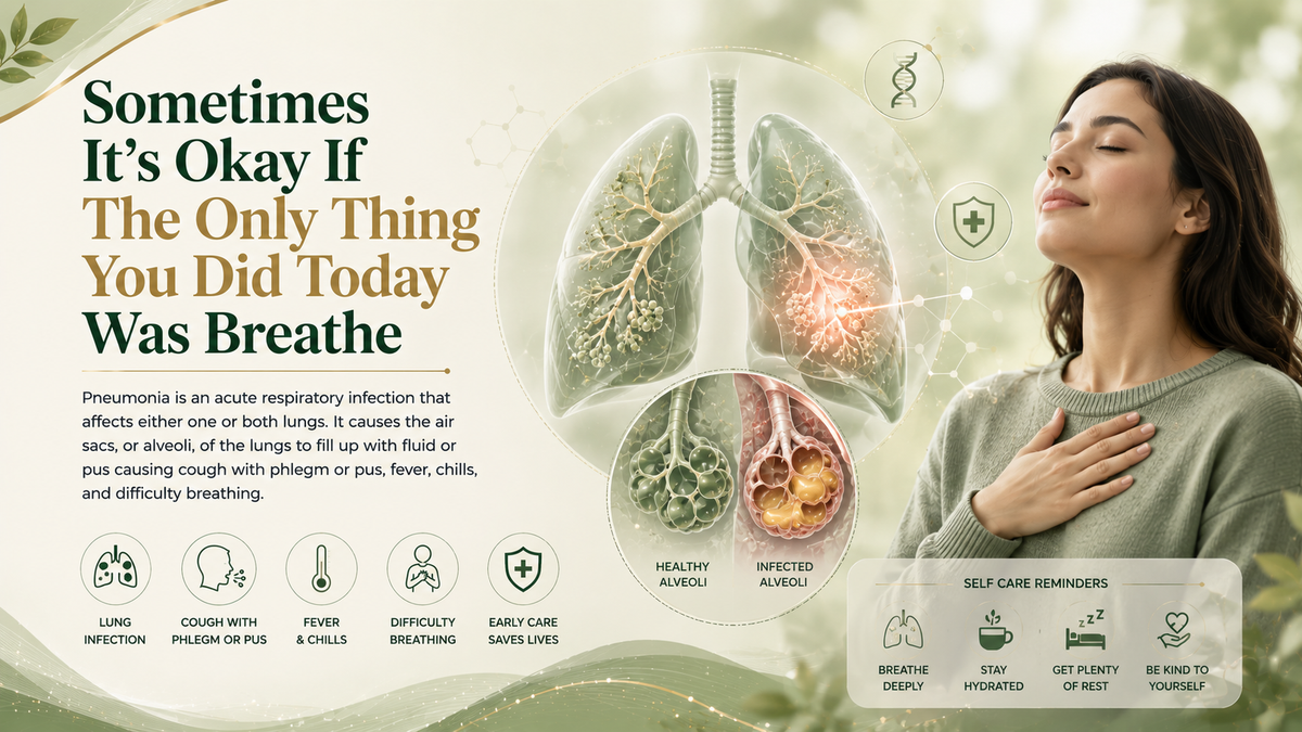 Sometimes It's Okay If The Only Thing You Did Today Was Breathe