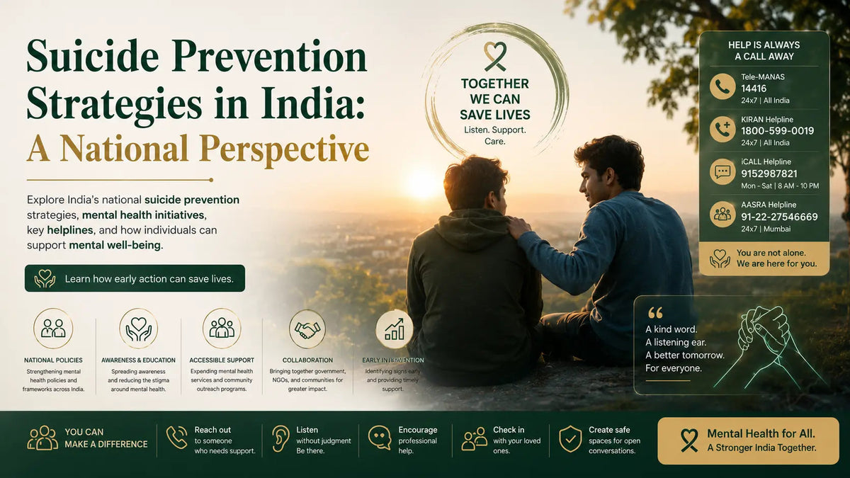 Suicide Prevention Strategies in India: A National Perspective - Mapmygenome
