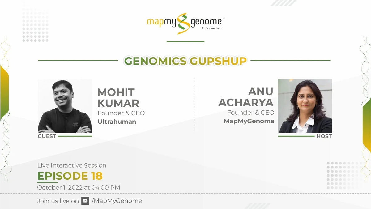 Tech-Powered Fitness: A Conversation With Mohit Kumar, Founder & CEO of Ultrahuman - Mapmygenome