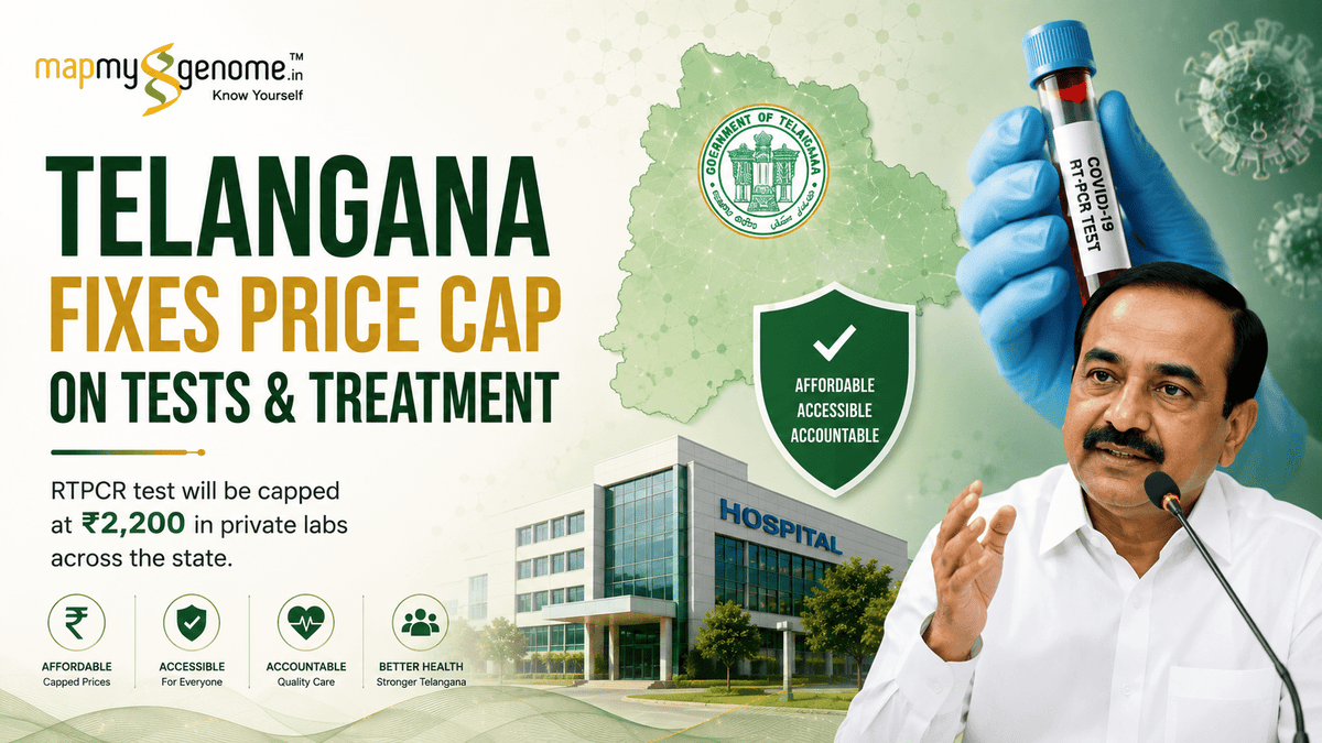 Telangana fixes price cap on tests & treatment - Mapmygenome
