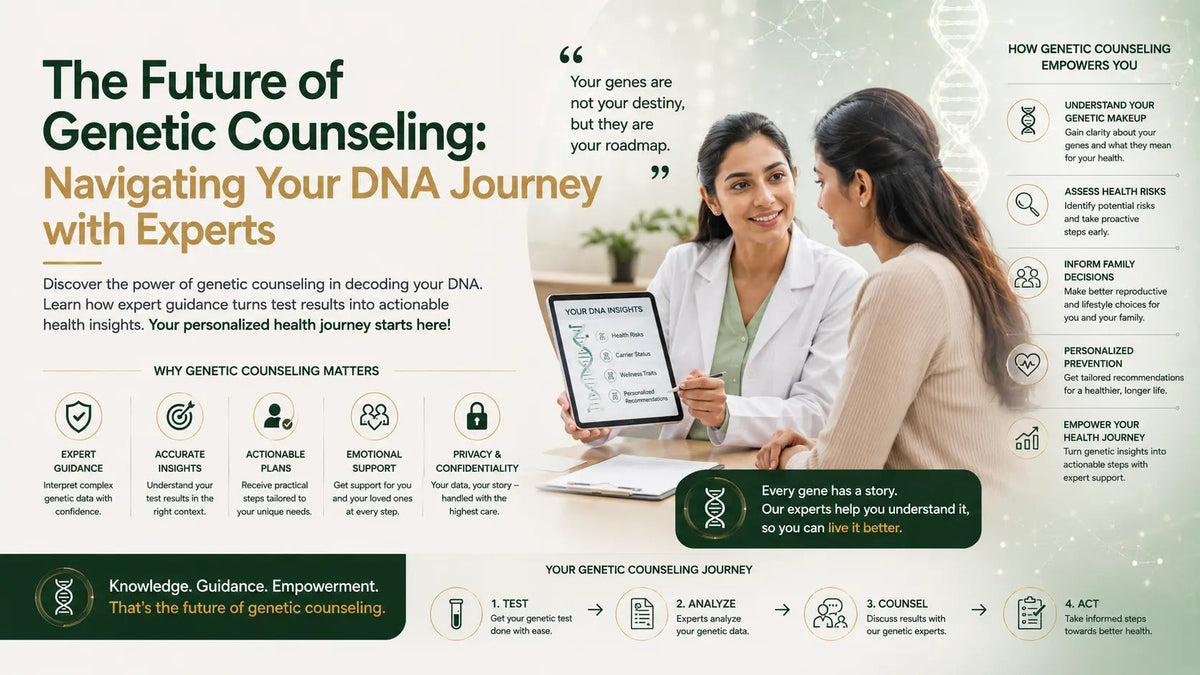 The Future of Genetic Counseling: Navigating Your DNA Journey with Experts - Mapmygenome