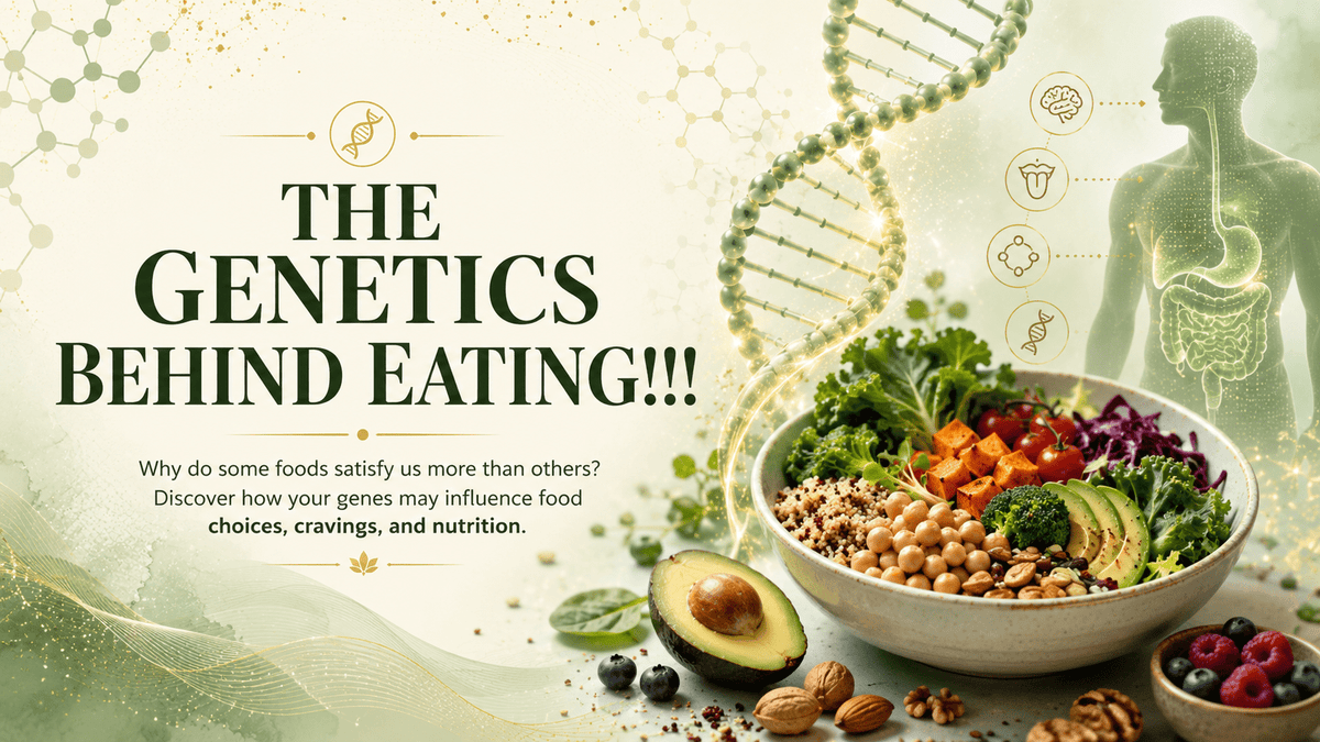 The Genetics Behind Eating!!! - Mapmygenome