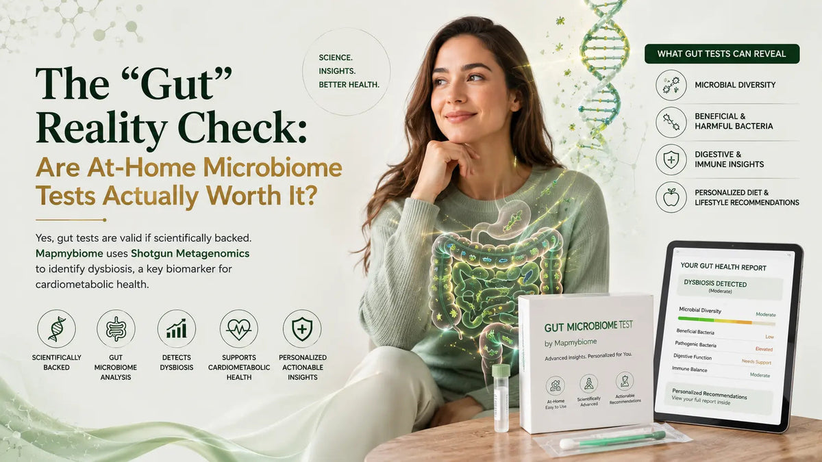 The "Gut" Reality Check: Are At-Home Microbiome Tests Actually Worth It? - Mapmygenome