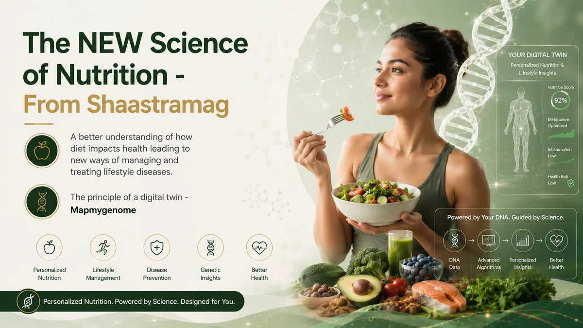 The NEW Science of Nutrition - From Shaastramag - Mapmygenome