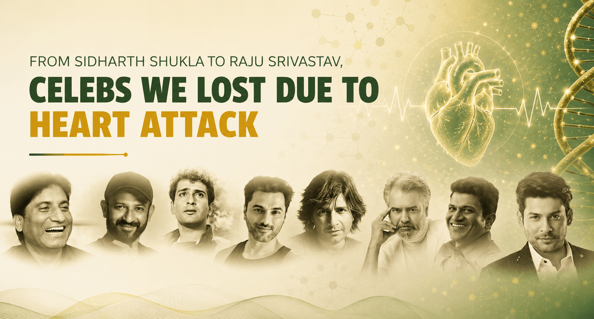 These Celebrity Deaths Have Many Asking: How Likely Are Heart Attacks In Your 50’s? - Mapmygenome