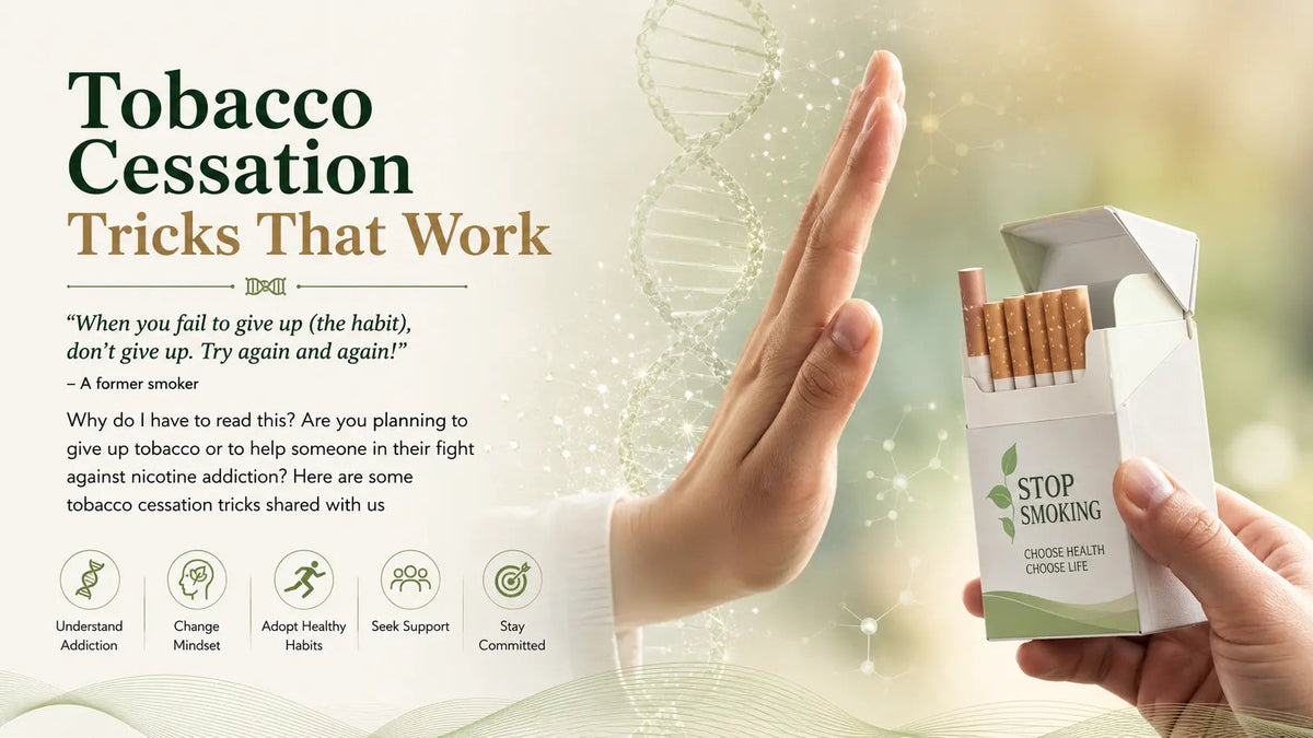 Tobacco Cessation Tricks That Work - Mapmygenome