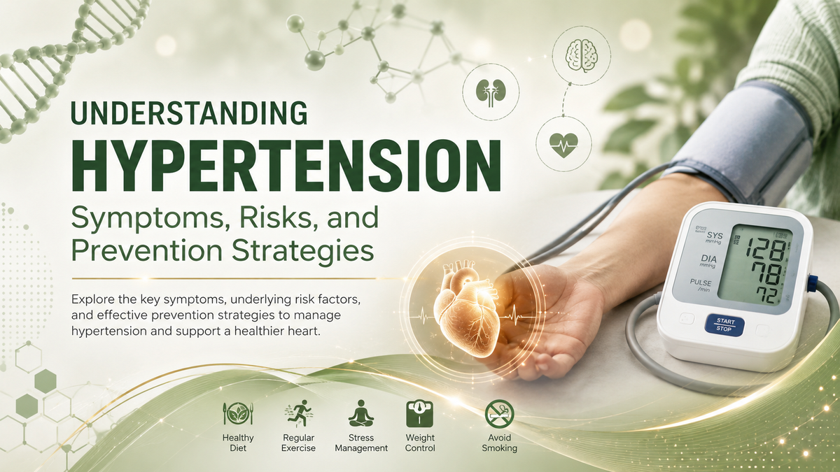Understanding Hypertension : Symptoms, Risks, and Prevention Strategies
