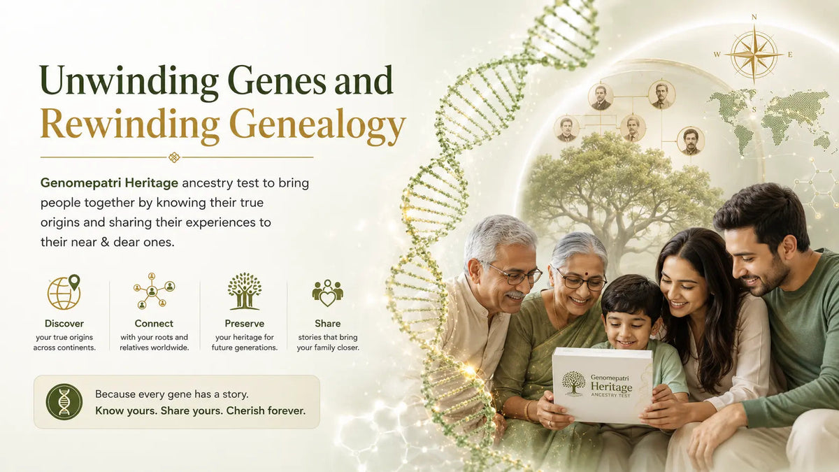 Unwinding Genes and Rewinding Genealogy - Mapmygenome