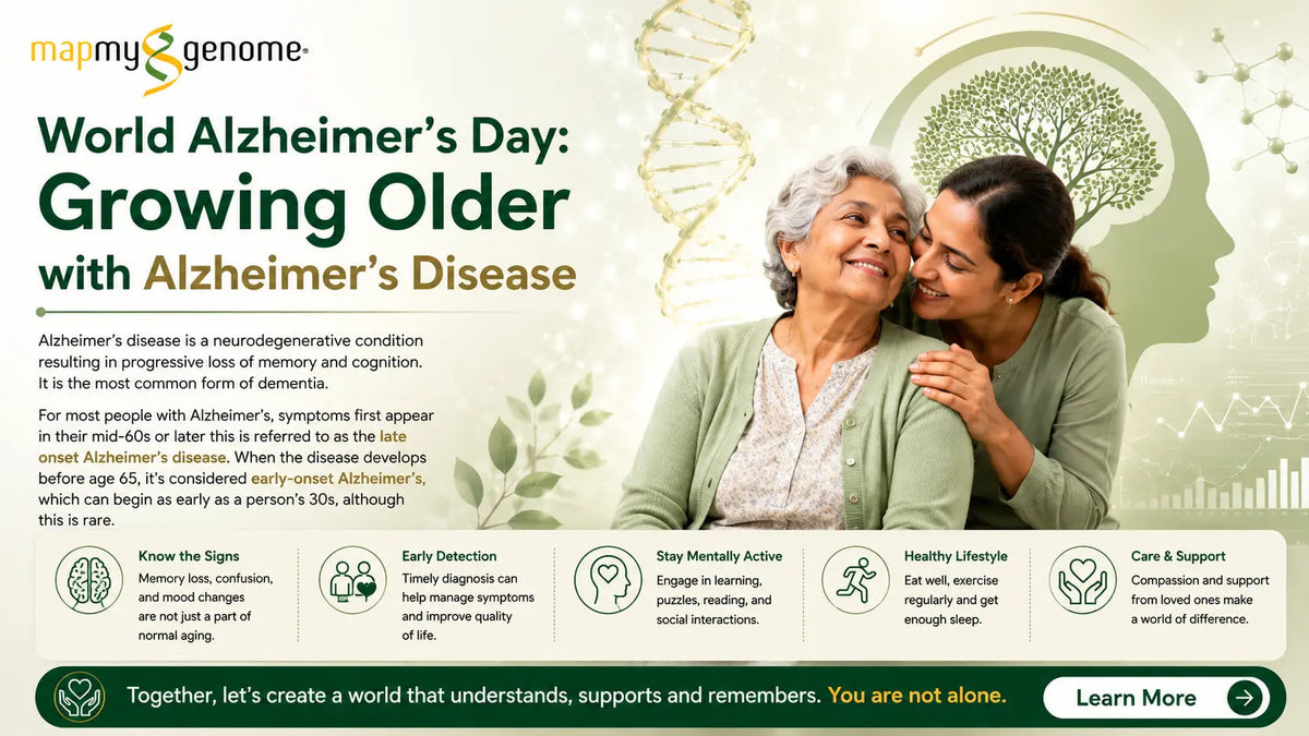World Alzheimer’s Day: Growing Older with Alzheimer's Disease - Mapmygenome