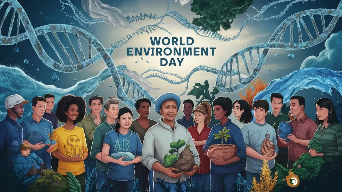 World Environment Day : Understanding the Link Between Environmental Health and Genetic Testing - Mapmygenome