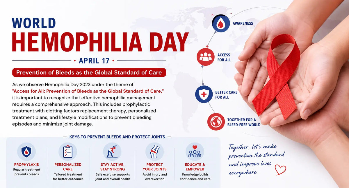 World Hemophilia Day : Prevention of Bleeds as the Global Standard of Care - Mapmygenome