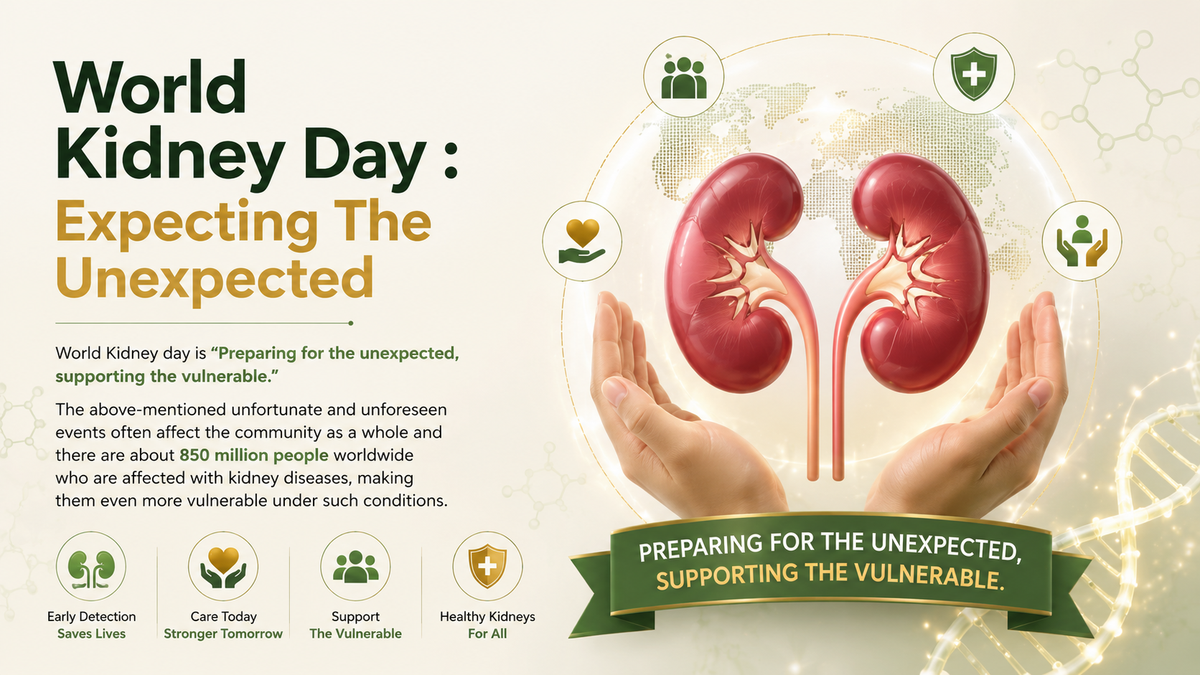 World Kidney Day : Expecting The Unexpected