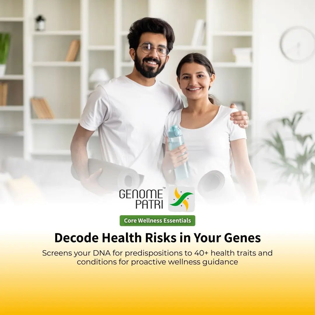 DNA Kit with Nutrition &amp; Wellness Report - Mapmygenome