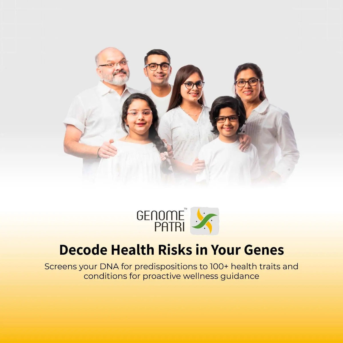 Genomepatri - At Home DNA Test India for Longevity and Wellness - Mapmygenome