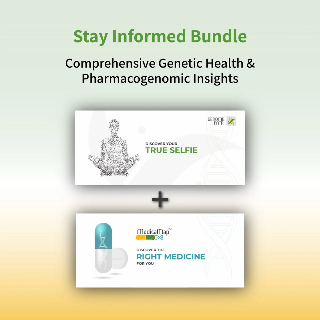 Stay Informed - Genomepatri and MedicaMap Bundle - Mapmygenome